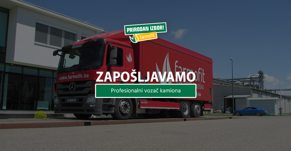 Konkurs: Profesionalni vozač kamiona